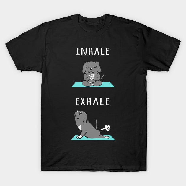 inhale exhale funny yoga mask design,mask maker gifts,mask maker quarantine 2020, quarantine T-Shirt by Leohat89-01